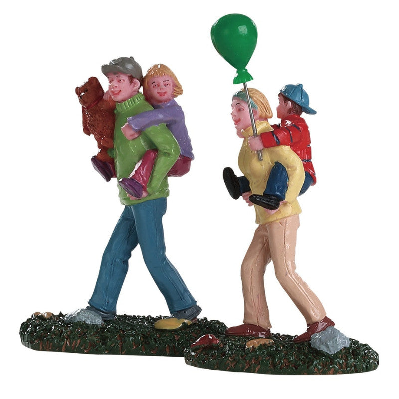 LEMAX Coming Home From the Fair, set of 2 #82582